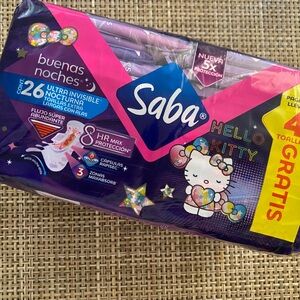 Hello Kitty Saba Overnight With Wings Pads